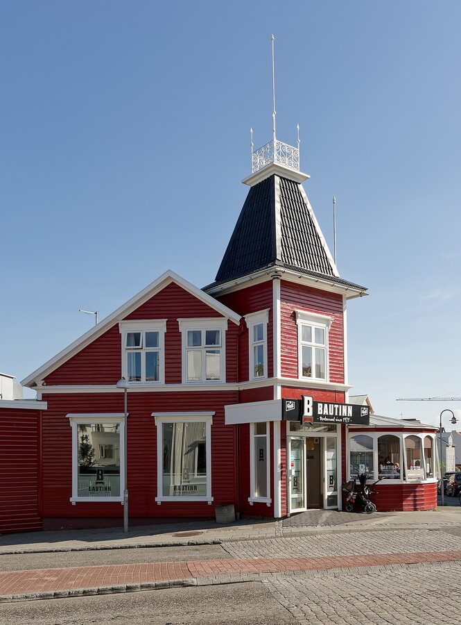 Bautinn restaurant in central Akureyri