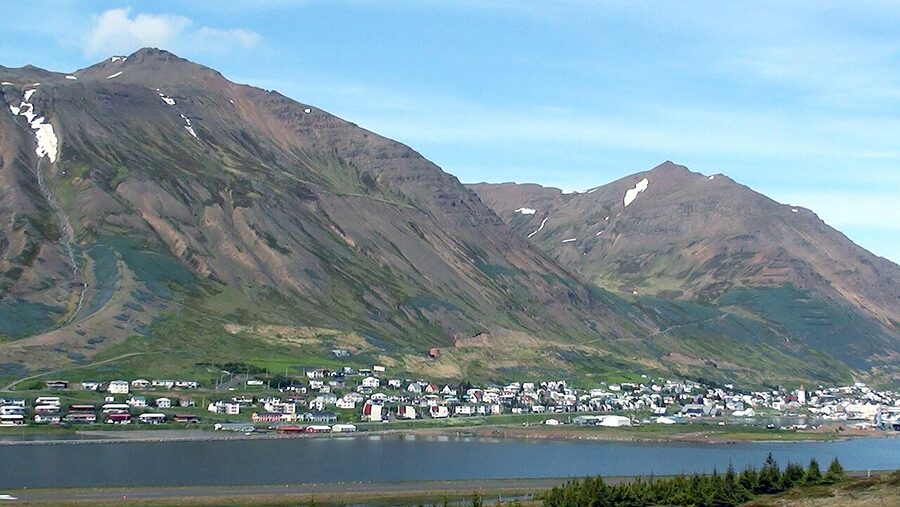 Siglufjordur the herring town at the tip of Trollaskagi
