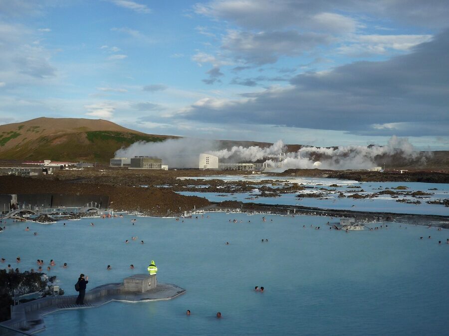 Nature pool view at the Blue Lagoon
