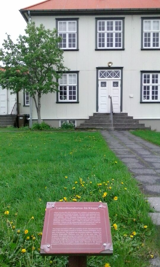 Turf houses at Árbær Open Air Museum in Reykjavik