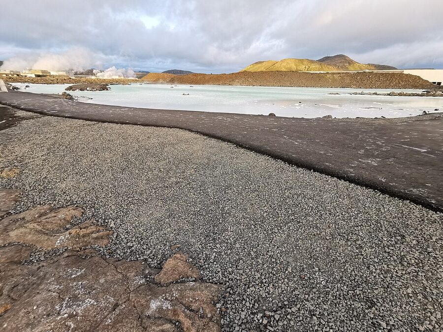 Blue Lagoon geothermal pool in Iceland