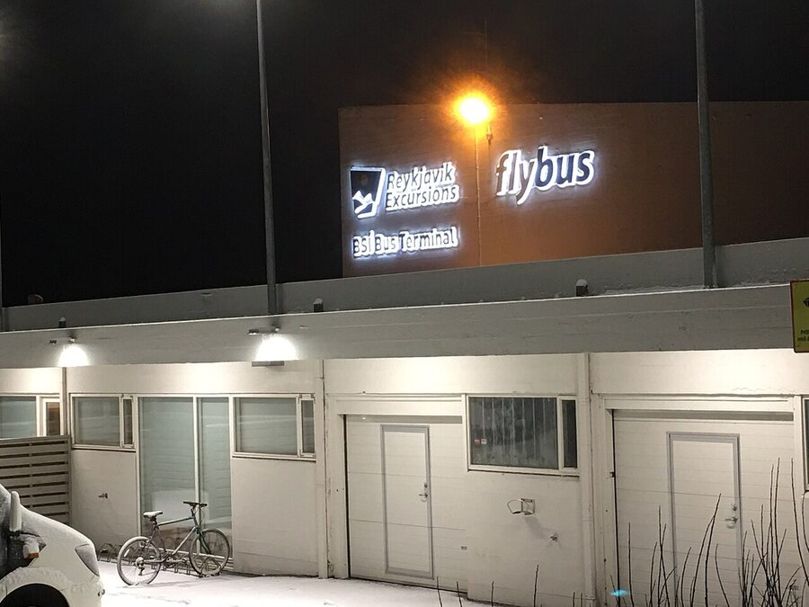 BSI bus terminal in Reykjavik