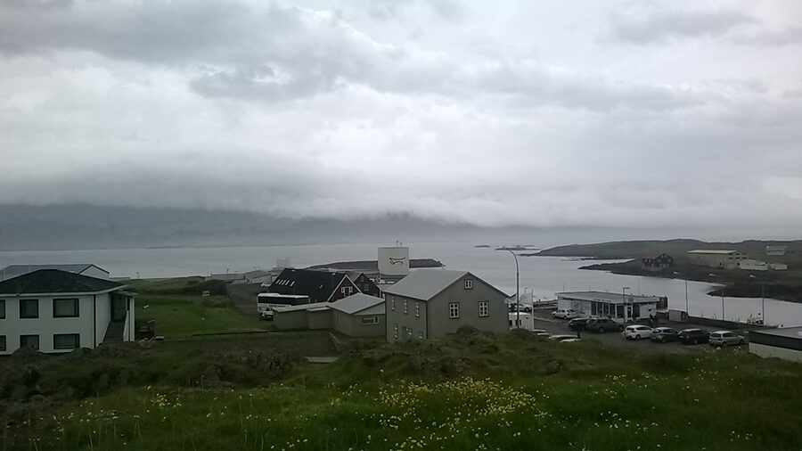 Djupivogur fishing village in 2014, East Iceland