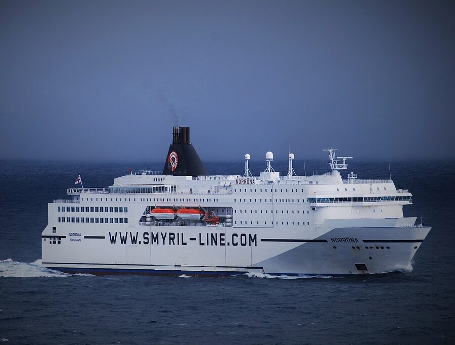 MS Norrona Smyril Line ferry that connects Denmark Faroes and Iceland