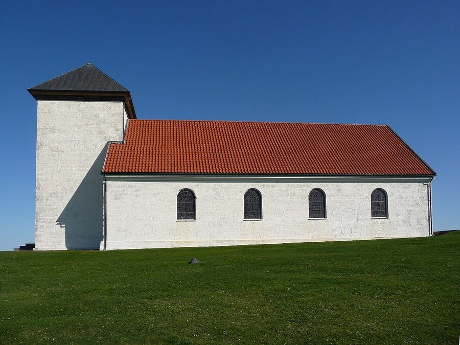 Bessastaðakirkja, the church at Bessastaðir, the official residence of the President of Iceland