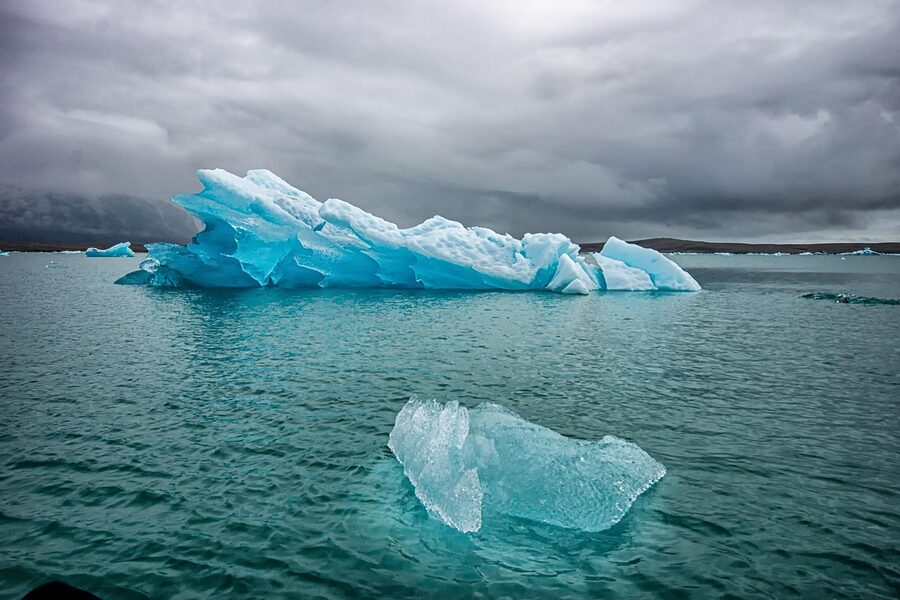 Iceberg at Jokulsarlon in Iceland