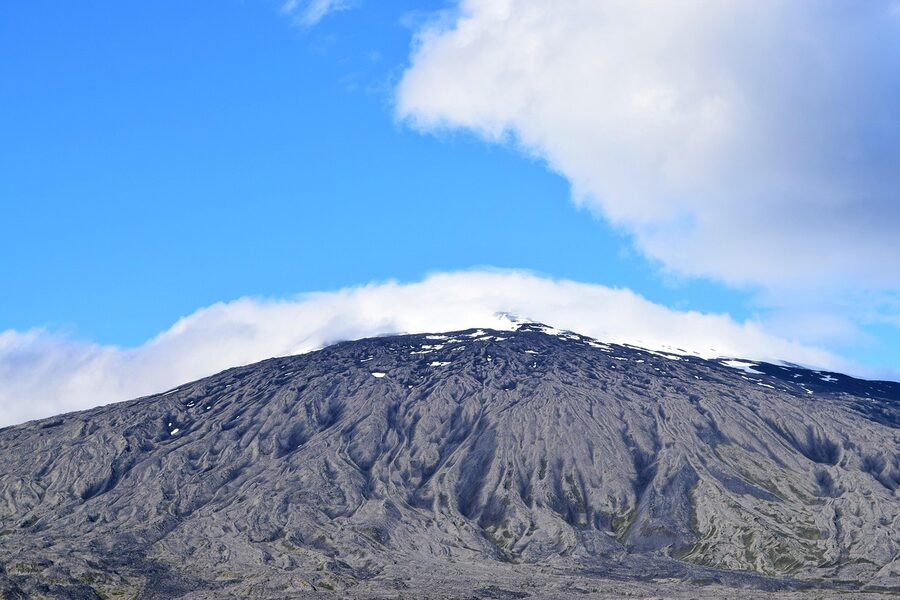 Snæfellsjökull glacier volcano
