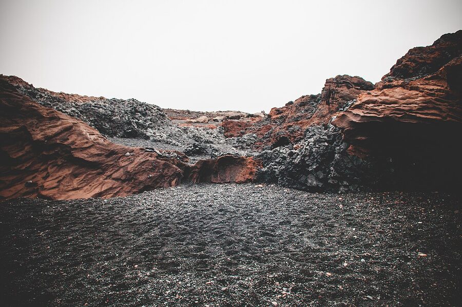 Coastline scene from Iceland Ring Road trip