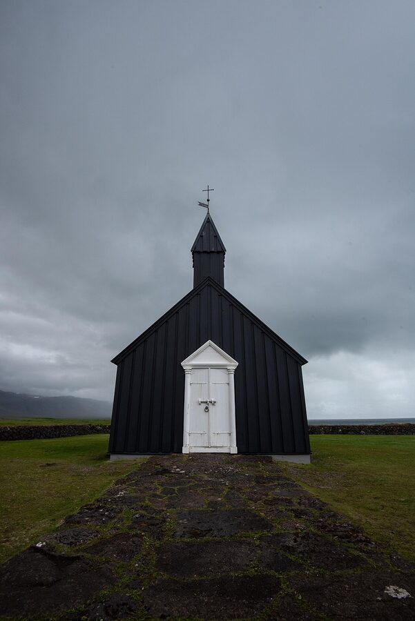 Budakirkja black church Snaefellsnes