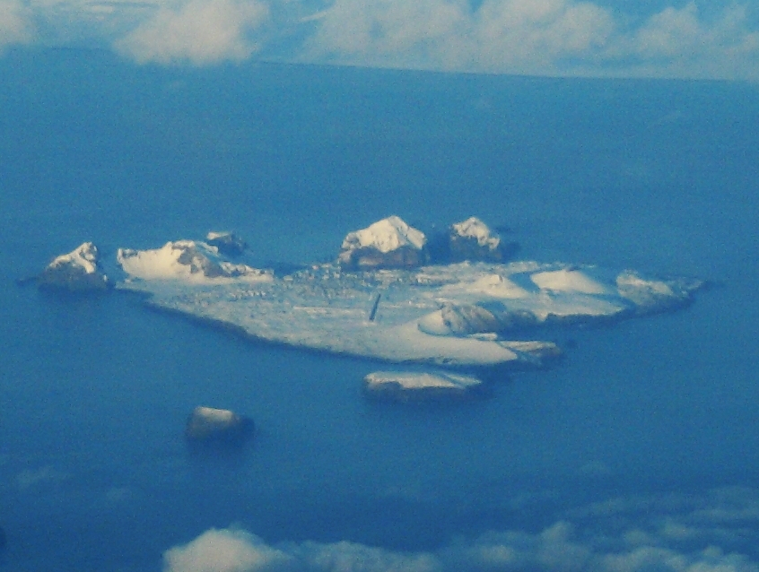 Heimaey island aerial Westman Islands