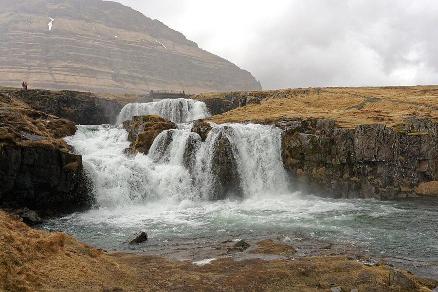 Kirkjufellsfoss waterfall Snaefellsnes