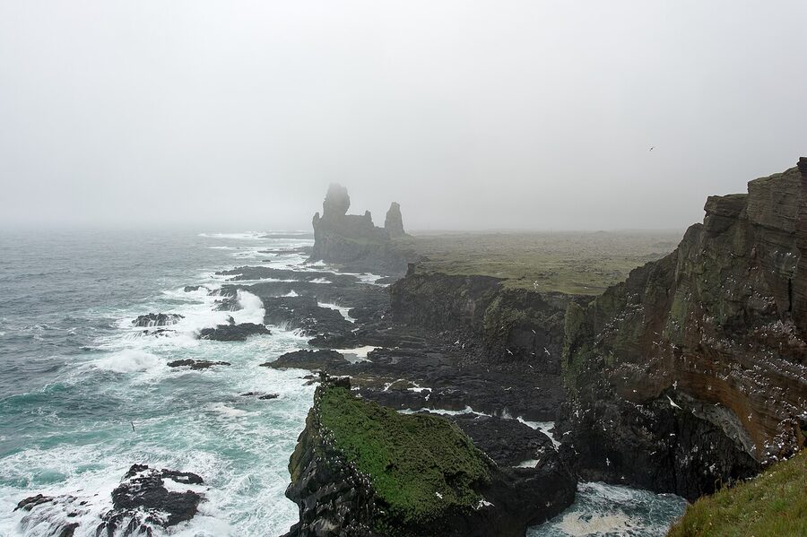 Londrangar basalt cliffs Snaefellsnes