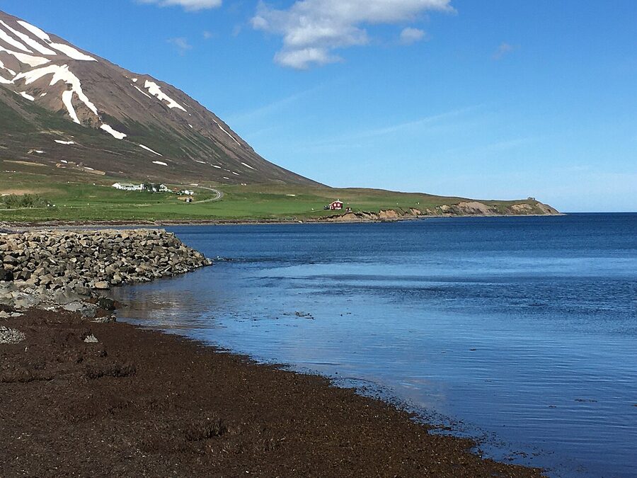 Akureyri town in north Iceland