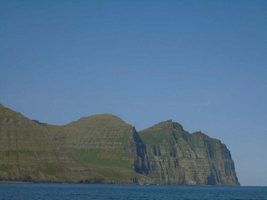 Hornstrandir nature reserve cliffs in the Westfjords