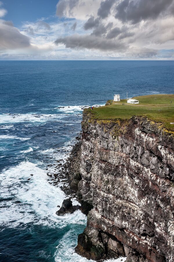 Látrabjarg sea cliffs in the Westfjords of Iceland