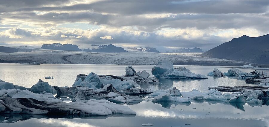 Vatnajökull ice cap in southeast Iceland