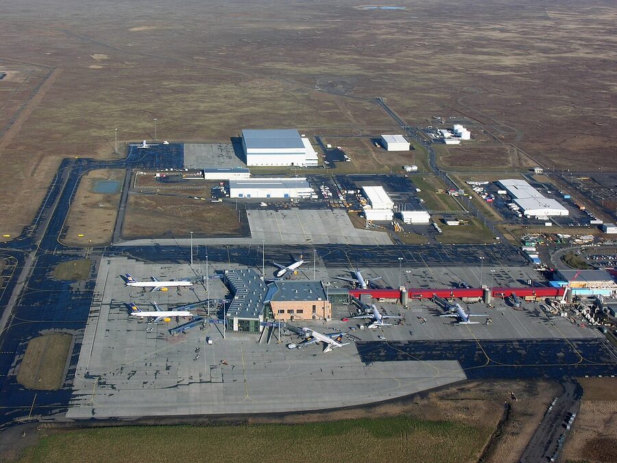 Keflavik International Airport terminal building