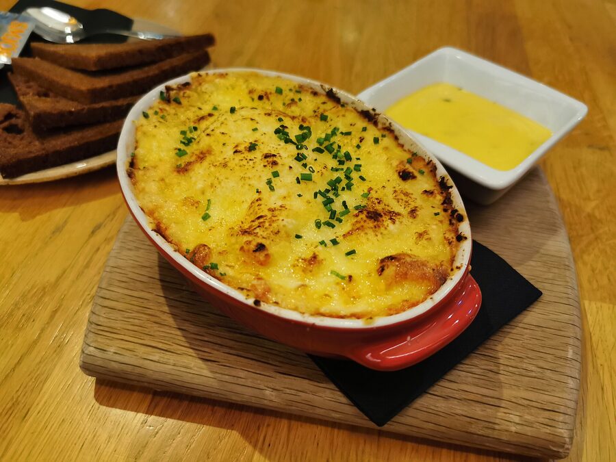 Plokkfiskur, Icelandic fish and potato stew in a bowl in Reykjavik