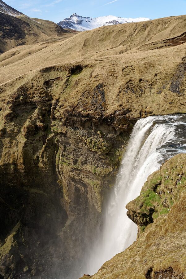 Skogafoss waterfall on Iceland's South Coast