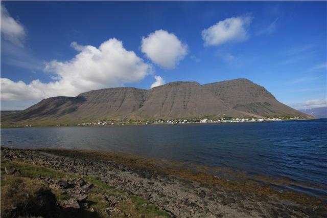 Bildudalur fjord village Westfjords Iceland
