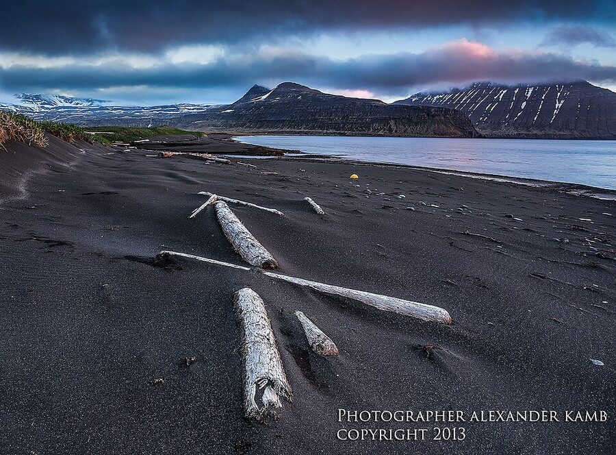 Hornstrandir Nature Reserve coastline Westfjords Iceland