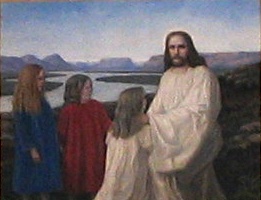 Thingeyri wooden church in Westfjords Iceland