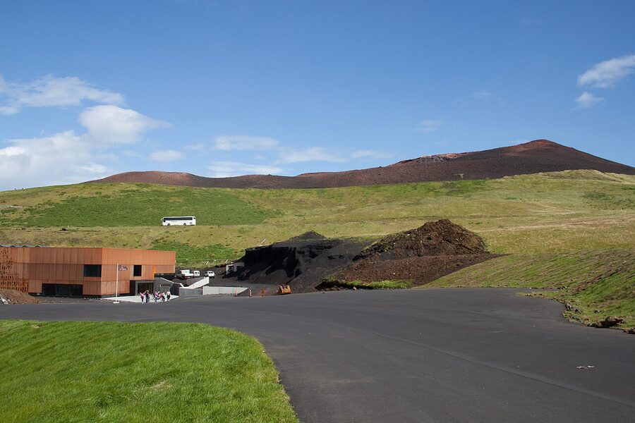 Eldheimar Museum house buried in tephra from the 1973 eruption