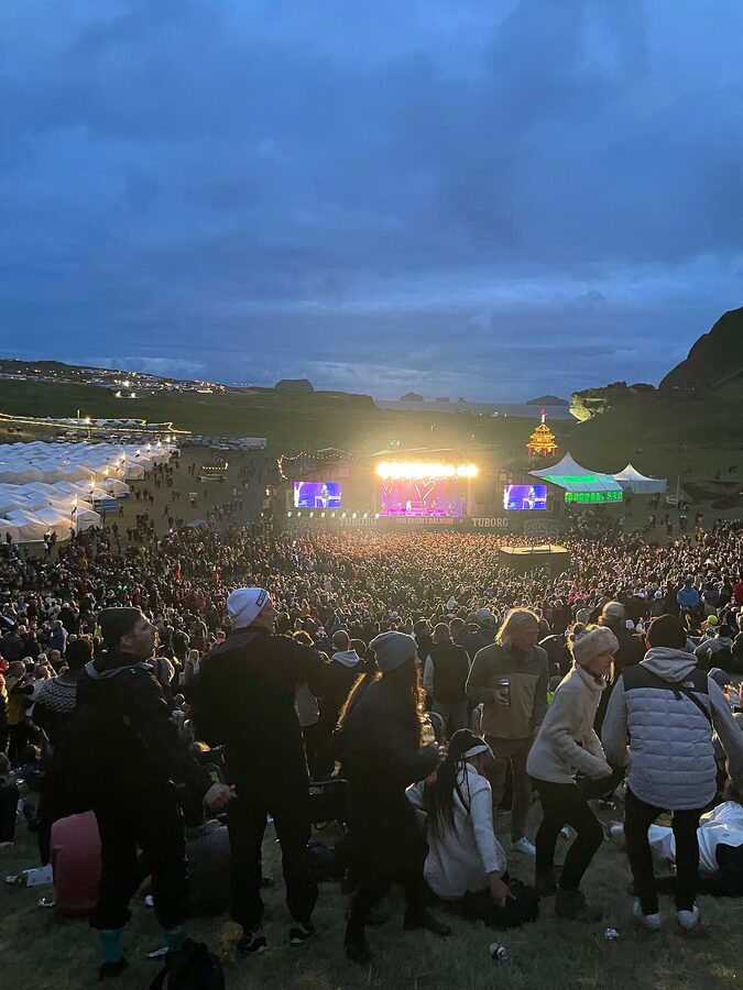 Þjóðhátíð festival at Herjólfsdalur, Vestmannaeyjar, Iceland