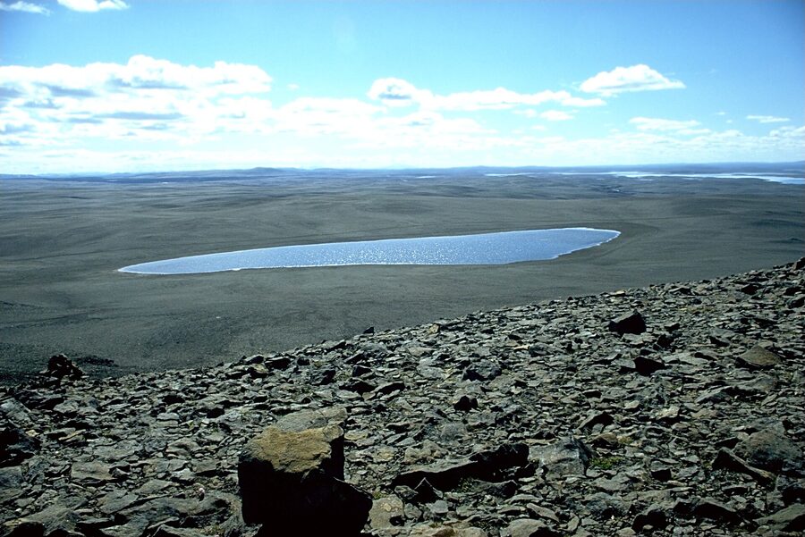 Sprengisandur highland desert central Iceland
