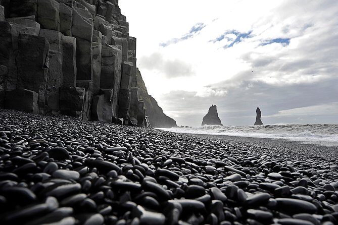 2-Day Blue Ice Cave, Glacier Lagoon and South Coast - Small Group - Day 1: Waterfalls to black sand, with constant photo opportunities