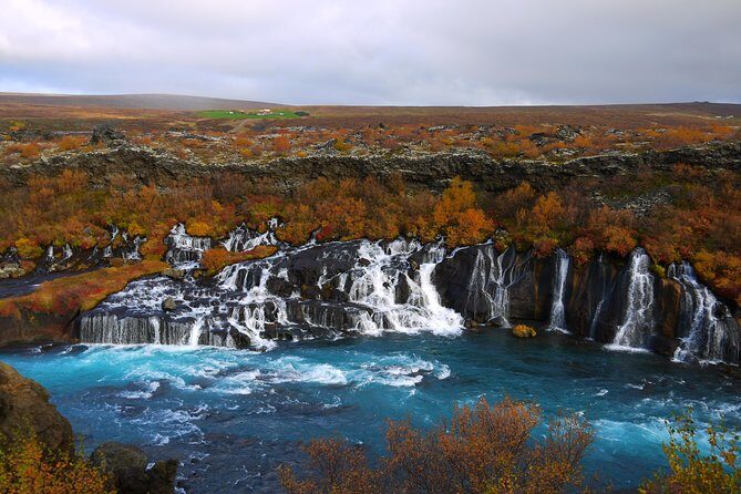 7-Day Complete Iceland: South Coast, Golden Circle, Akureyri & Snaefellsnes - Day 6 Borgarfjörður and Reykholt: Grábrók crater hike and waterfalls from lava