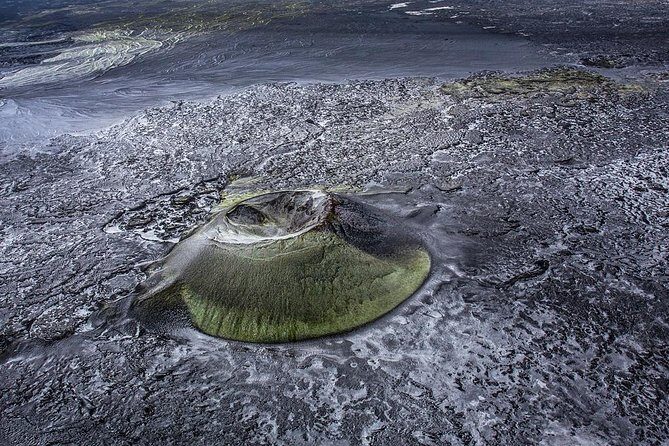 Airplane Sightseeing flight over Laki craters and highland