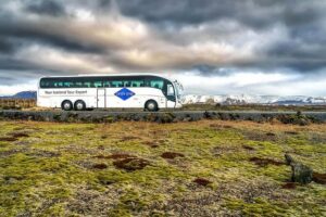 Airport Express Shared Departure Transfer from Reykjavik Hotels to Keflavik Airport - Pickup rules: hotels, bus stops, and the 30-minute clock