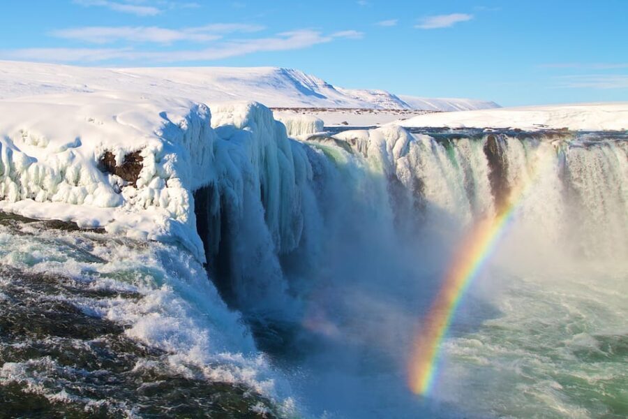 Akureyri Port: Goðafoss and the Forest Lagoon Tour - Goðafoss Waterfall stop: how to work the best viewpoints