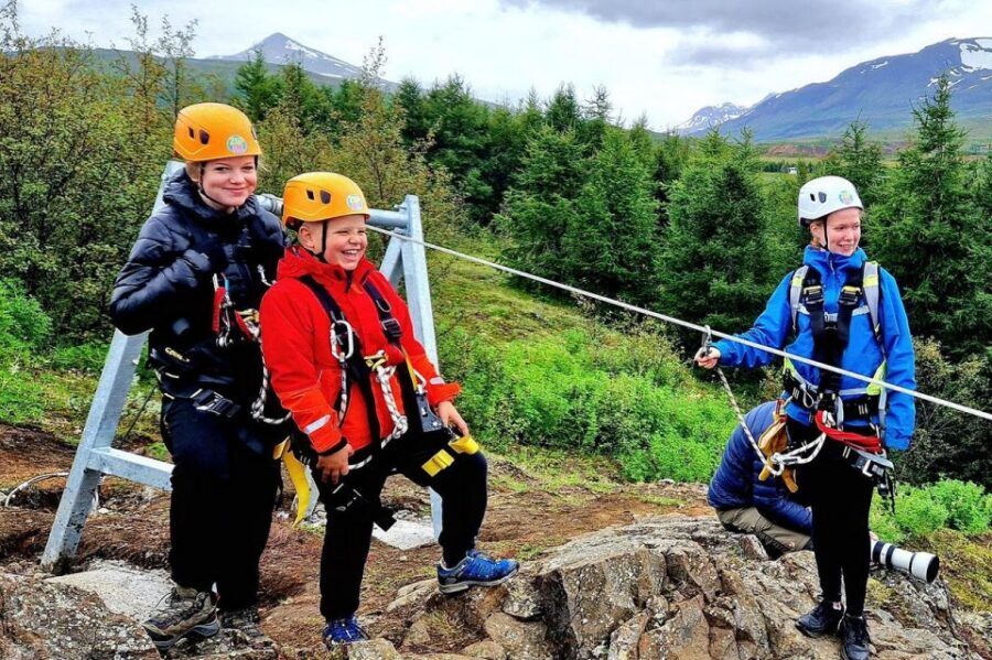 Akureyri: Zipline Tour - How the Five Ziplines Feel: Short Flights, Big Payoff