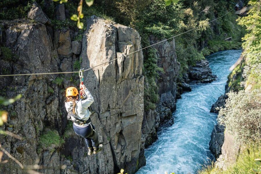 Akureyri: Zipline Tour - The Guides: Safety First, Comedy Second (In a Good Way)