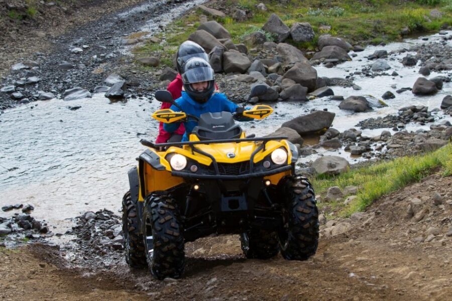 ATV & Helicopter combination tour From Reykajvik - Pickup, gear, and the ATV start: what happens before you ride