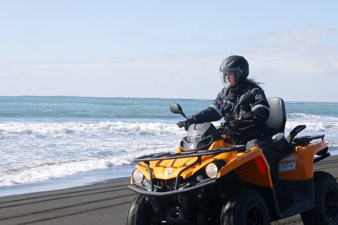 Black Beach ATV - QUAD Tour - The black sand itself: why this ride is different