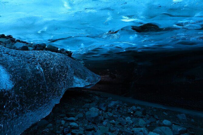 Blue Ice Cave Exploration from Jökulsárlón (Small Group Tour) - Entering the ice cave: crampons, helmet, and the feeling of blue ice
