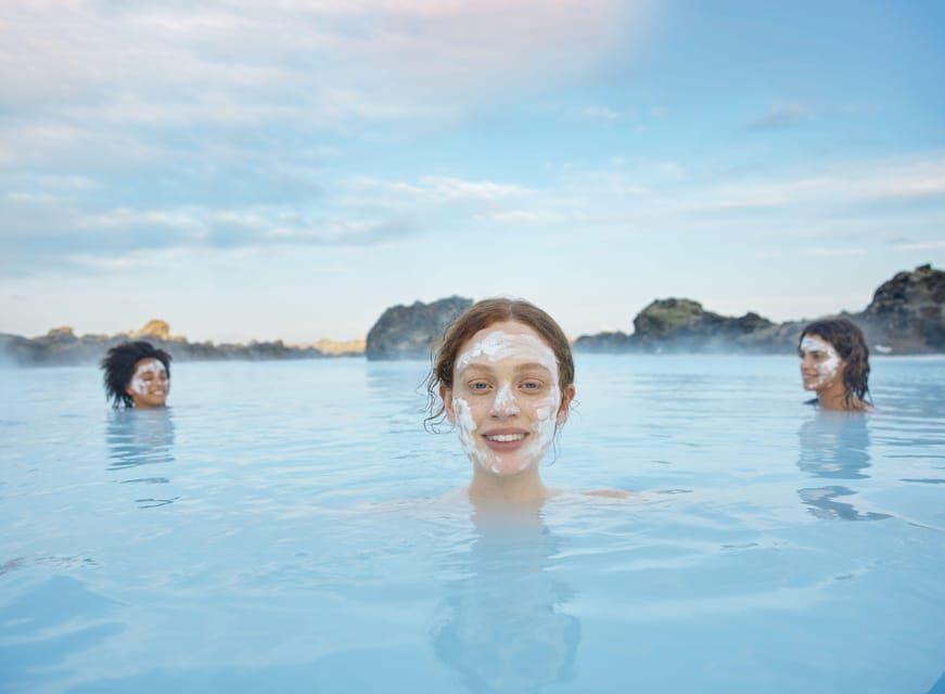 Blue Lagoon: Admission Package with Drink, Towel, and Mask - The Walk Into the Signature Blue Water