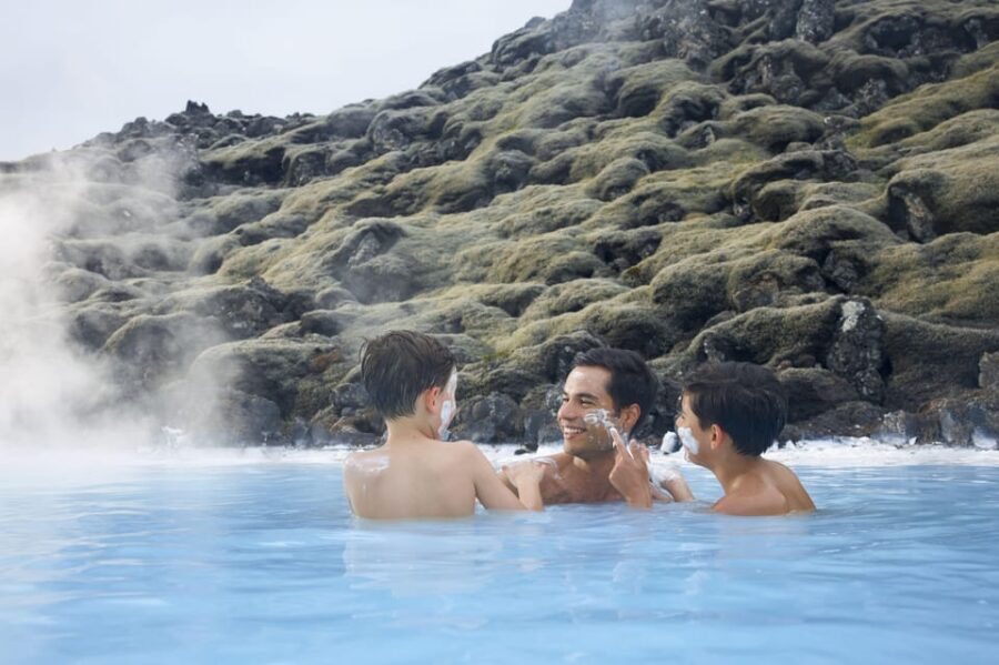 Blue Lagoon: Admission Package with Drink, Towel, and Mask - Saunas, Steam, and the Massage Waterfall: How to Pace It