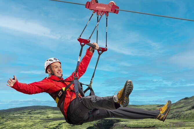 Conventional Ride (Free as a Bird) from Hveragerdi - The big idea: why Hveragerði ziplining feels special