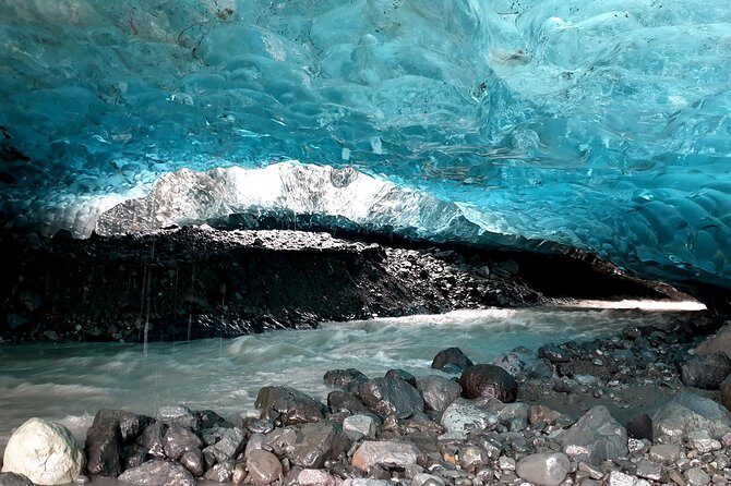 Crystal Ice Cave Adventure - Inside the ice cave: photo time, controlled footing, and a guide’s calm