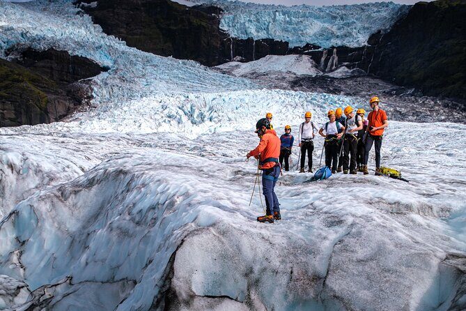 Demanding Glacier Hike and Ice Cave Half-Day Tour from Skaftafell - Entering a Natural Ice Cave: One Visit, Big Visual Impact