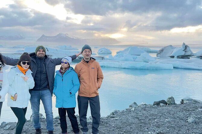 Diamond Beach & Jökulsárlón Floating Glacier Guided Day Tour - Stjórnarfoss waterfall: the quick countryside pause that still feels worth it