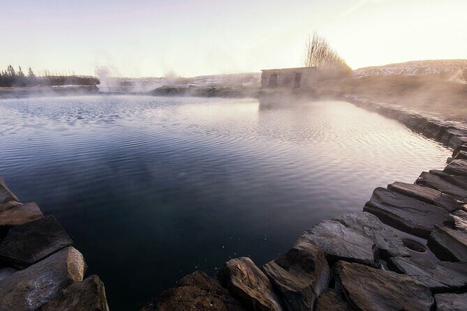 Fludir Secret Lagoon Admission Ticket Only - Facilities in the right places: showers, lockers, and an ice pool