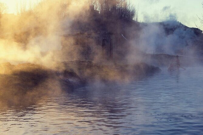 Fludir Secret Lagoon Admission Ticket Only - Timing tips for sunset soaks and winter northern lights