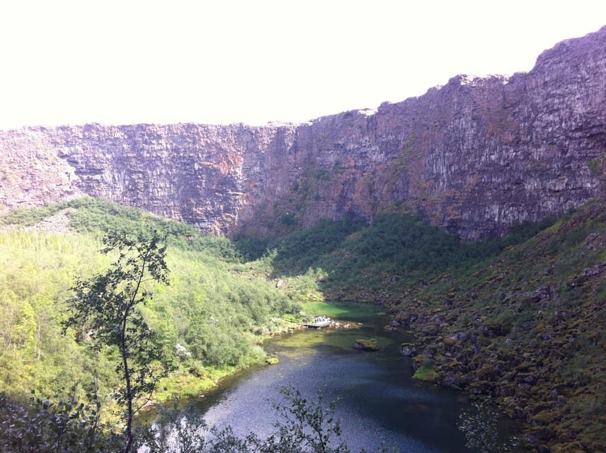 From Akureyri: Diamond Circle Tour with Waterfalls - Hof Cultural and Conference Centre: how the day starts and stays moving