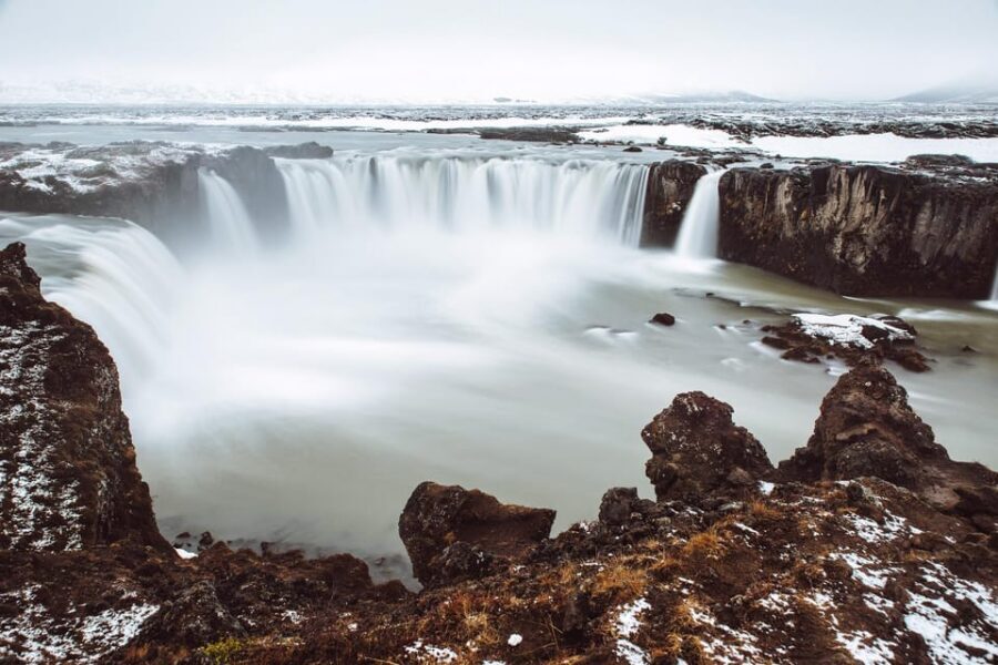 From Akureyri: Goðafoss Waterfall Winter Tour - What to bring: stay warm, stay steady, get the shots