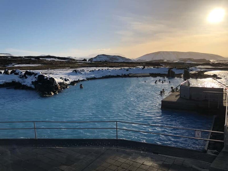 From Akureyri: Lake Mývatn and Godafoss Cruise Ship Day-Trip - Goðafoss: The Waterfall of the Gods in 25 minutes
